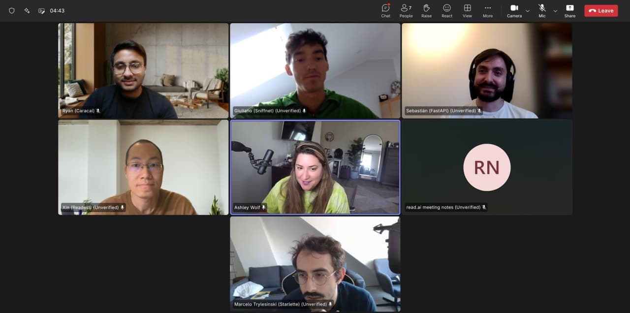 Working session with cohort maintainers