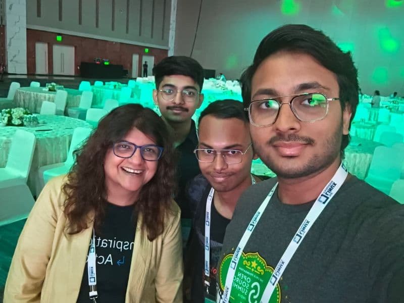 With IBM's CTO at Open Source Summit India